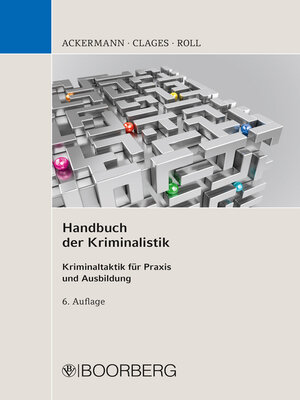cover image of Handbuch der Kriminalistik